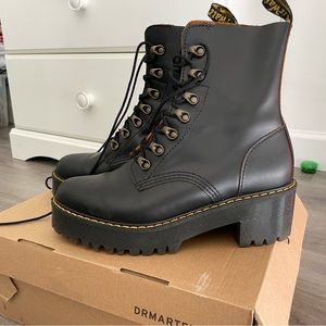 Dr Martens Leona boot; Black; Size 8